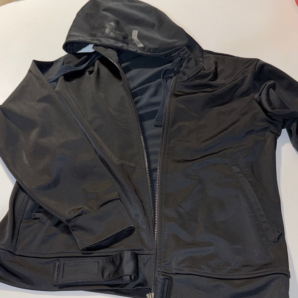 2007 Adidas Y-3 Jacket with Vibrant Orange Emblem inside ZERO FLAWS